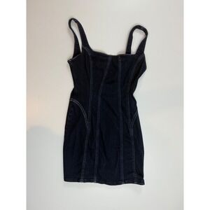 ZARA Denim Overalls Women EURM‎ USAM MEX28 Made in Turkey Blue Jean Jumpsuit